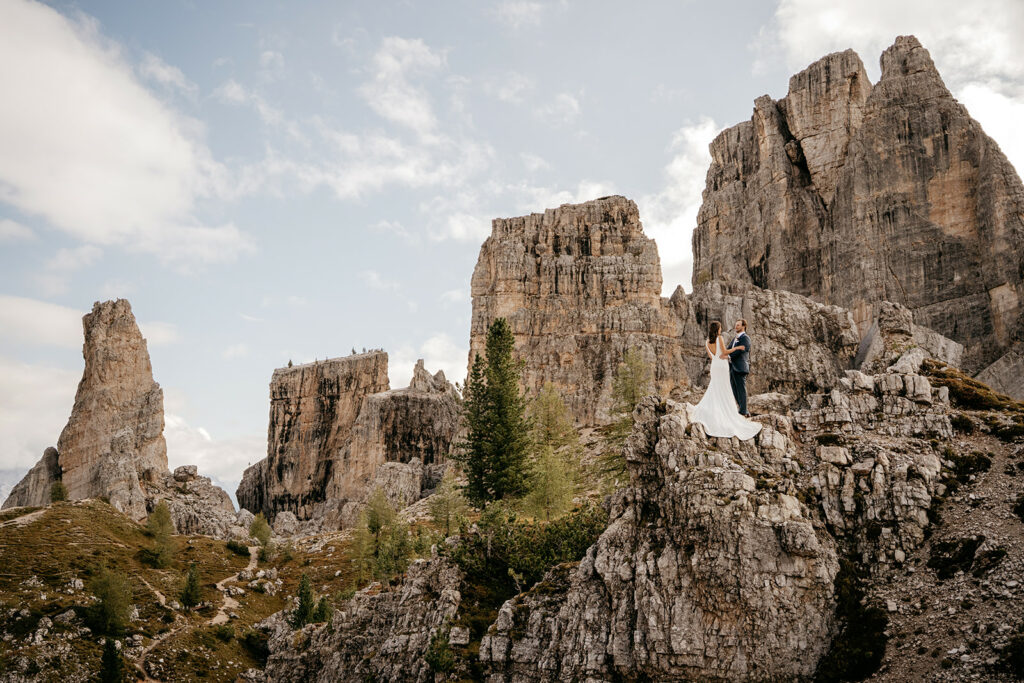 Lynn & Christian • Golden Peaks & Warm Hearts • multiple location Dolomites Elopement